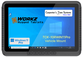 Rugged Tablet Windows 10 for Vehicle Forklift