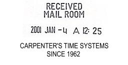 number and date document stamp
