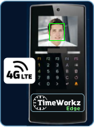 Face Recognition Time Clock Upgrade for 4G/LTE Cellular Communications