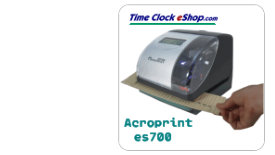 Acroprint ES700 Time Clock for Employees