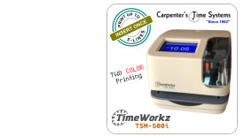 TimeWorkz TSM-500i Time Stamp Machine